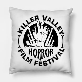 Horror Fest - BLACK LOGO Pillow