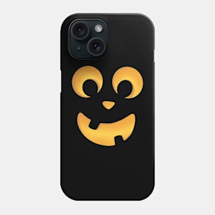 Goofy Jack O Lantern Face Phone Case