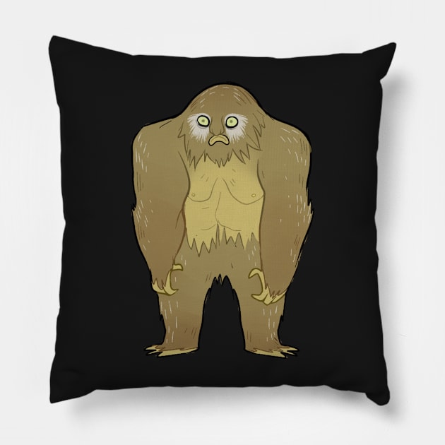 Skunk Ape Pillow by Grampyre