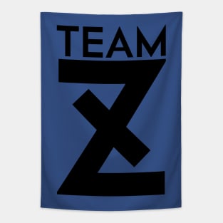 Blue lock anime black bold team z jersey merch Tapestry