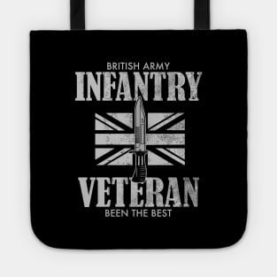 British Army Infantry Veteran (distressed) Tote