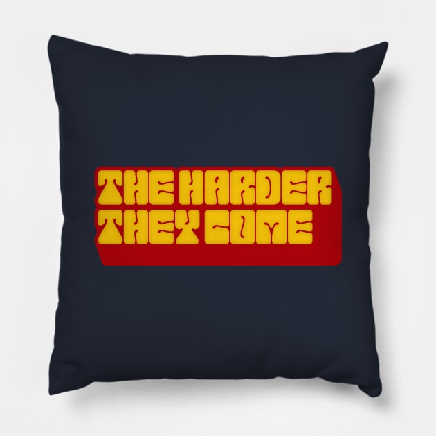 The Harder They Come  /// Reggae Lover Design Pillow by DankFutura