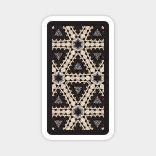 Ethnic geometric pattern Magnet