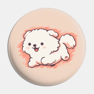 Speedy dog Pin