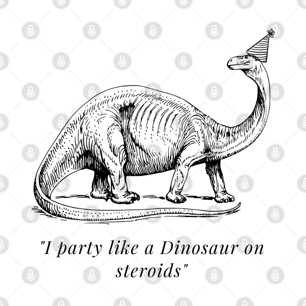 Party Dinosaur by firstsapling@gmail.com
