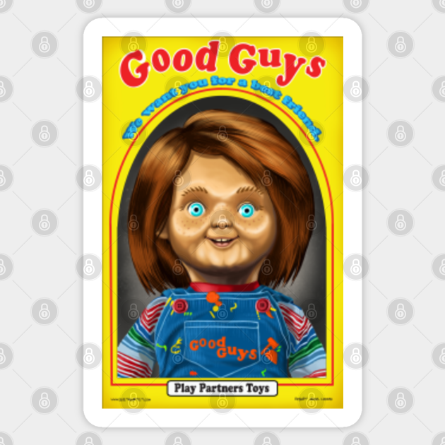 Cute chucky doll - Chucky - Sticker