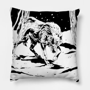 Wolf Pillow