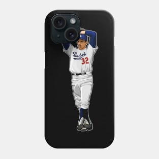 Sandy Koufax #32 Pitches Legend Phone Case