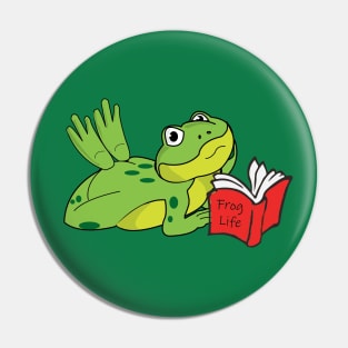 Frog Life Pin