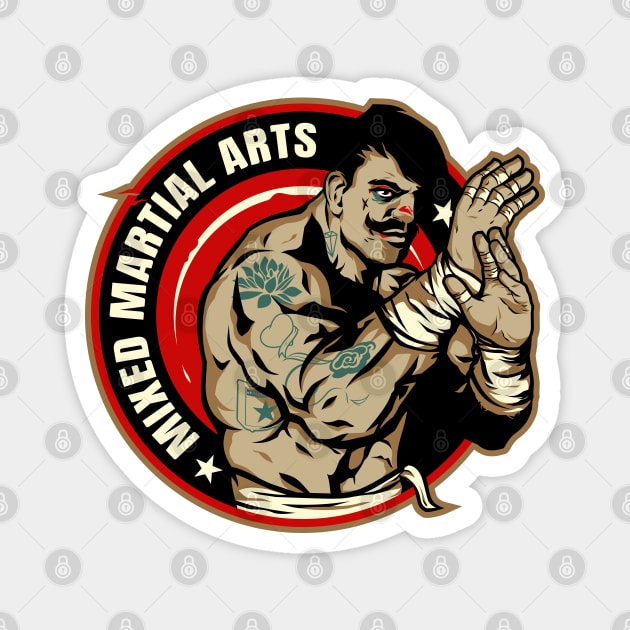 MMA Fighter Magnet by TambuStore