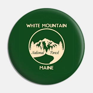 White Mountain National Forest Maine Pin