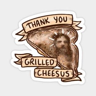 Thank You Grilled Cheesus Magnet