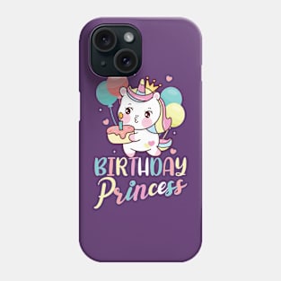 Birthday Princess - Unicorn Phone Case