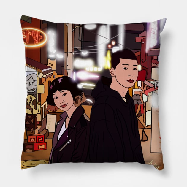 Itaewon Class- K drama pop art poster Pillow by SturgesC