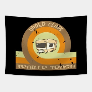 Upper Class Camping Gift 70s Tapestry