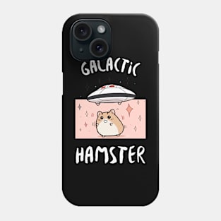 Galactic Hamster Abduction Phone Case
