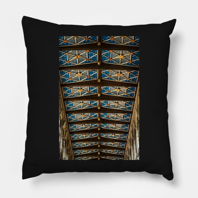 Holy Trinity Church ceiling2 Pillow by jasminewang