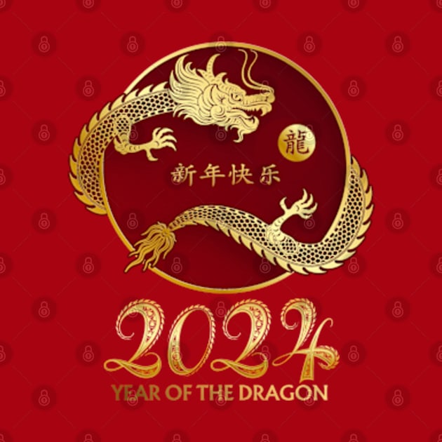 Year Of The Dragon 2024 - Chinese New Year Dragon by Danemilin