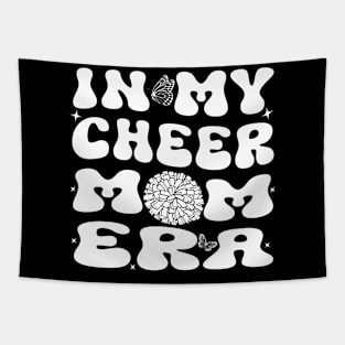 In My Cheer Mom Era Funny Cheerleading Football Cheer Tapestry