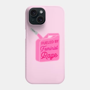 Fueled by Feminist Rage Aesthetic Phone Case