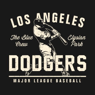 Los Angeles Dodgers 3 by Buck Tee T-Shirt