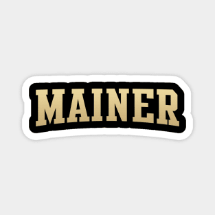 Mainer - Maine Native Magnet