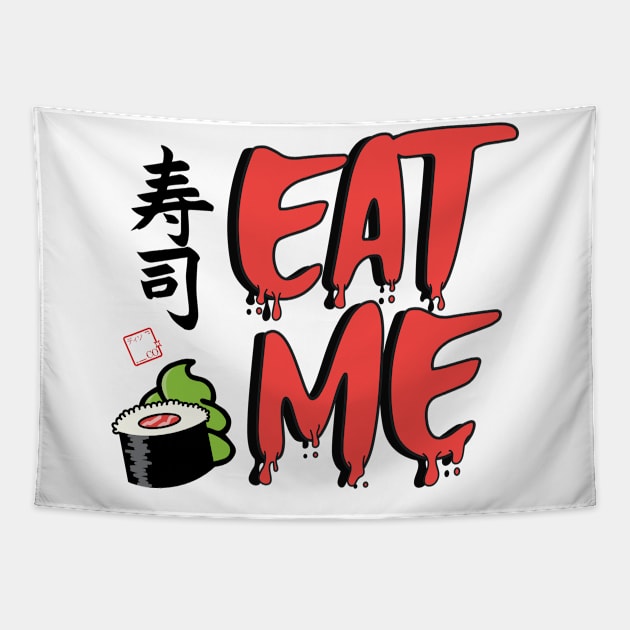 Eat Me Tapestry by Disocodesigns