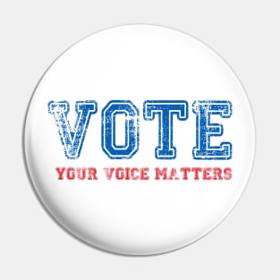 your voice matters 2020 Pin
