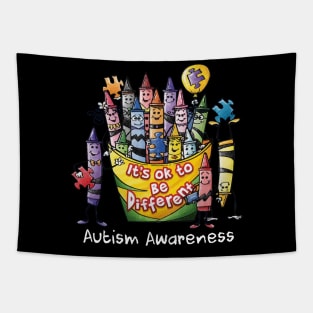It_s Ok to be different Autism Awareness Tapestry