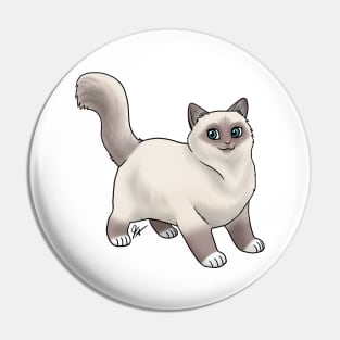 Cat - Birman - Blue Point Pin