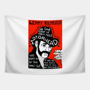 Lemmy Kilmister Tapestry