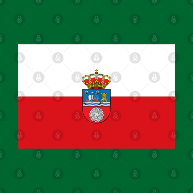 Flag of Cantabria, Spain by brigadeiro