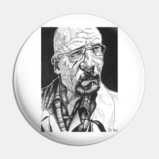 Breaking Bad "Ozymandias" Walter White portrait (original) Pin