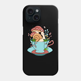 Snail Tea Cup Phone Case