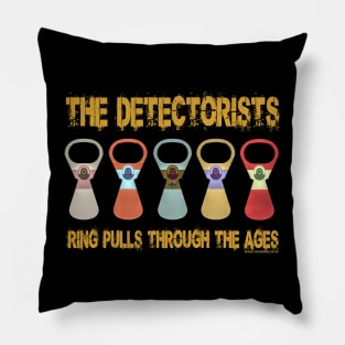 Detectorists Ring Pulls Through The Ages Viva Edition by Eye Voodoo. Pillow