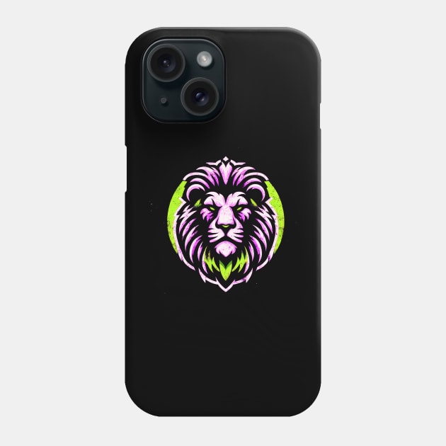 Lion head (pink tone) Phone Case by Dannysdesigns80 