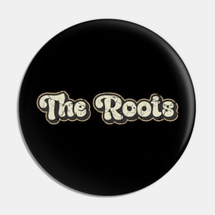 The Roots - Vintage Text Pin