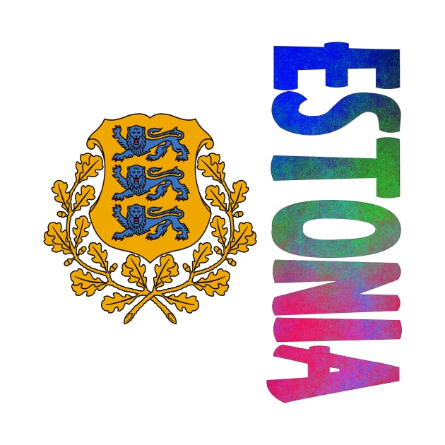 Estonia Coat of Arms Design by Naves