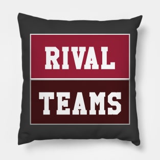 Rival Teams | Arkansas vs Texas A&M Pillow