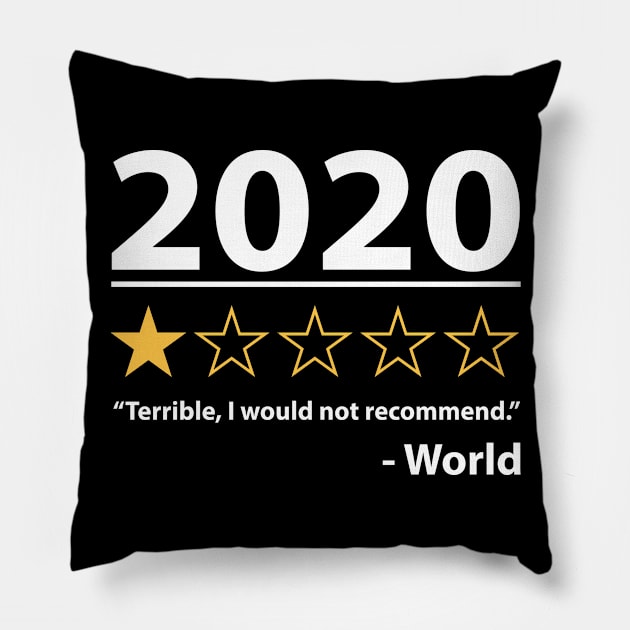 2020 Review Pillow by Alema Art