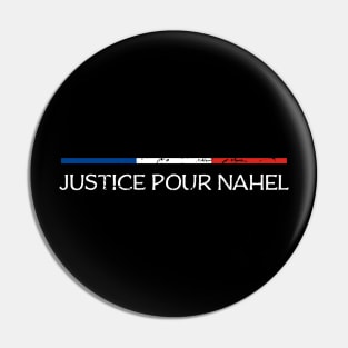 Justice pour nahel / Justice for nahel - france Pin