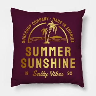 summer sunshine Pillow