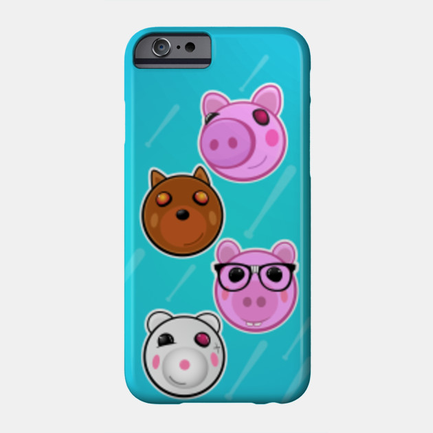 Piggy And Friends Case Game Characters Roblox Piggy Case Phone Case Teepublic - roblox piggy characters doggy