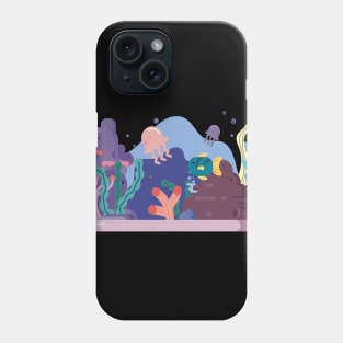 Underwater life Phone Case