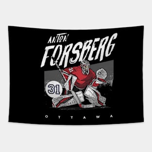 Anton Forsberg Ottawa Grunge Tapestry