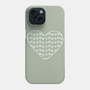 Heartwarming Hearts [button] Phone Case