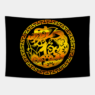 Dragon Chinese New Year Tapestry