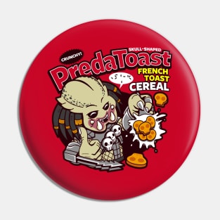 Funny Retro 80's Sci-fi Alien Villain Kawaii Breakfast Cereal Pin