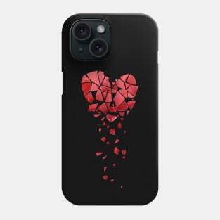 Broken Heart, Broken Love Phone Case