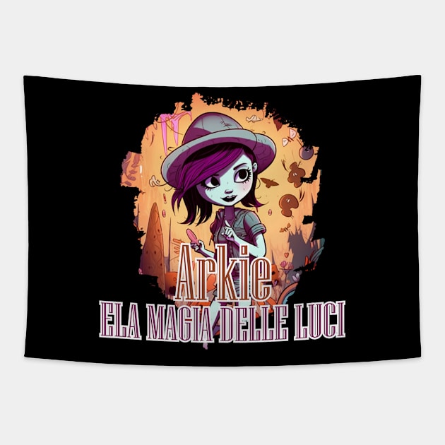 Scary Girl Tapestry by Pixy Official